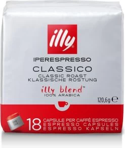 Illy - Iperespresso Koffie Home Classico 6 X 18 Capsules -Voedsel Winkel 1010x1200