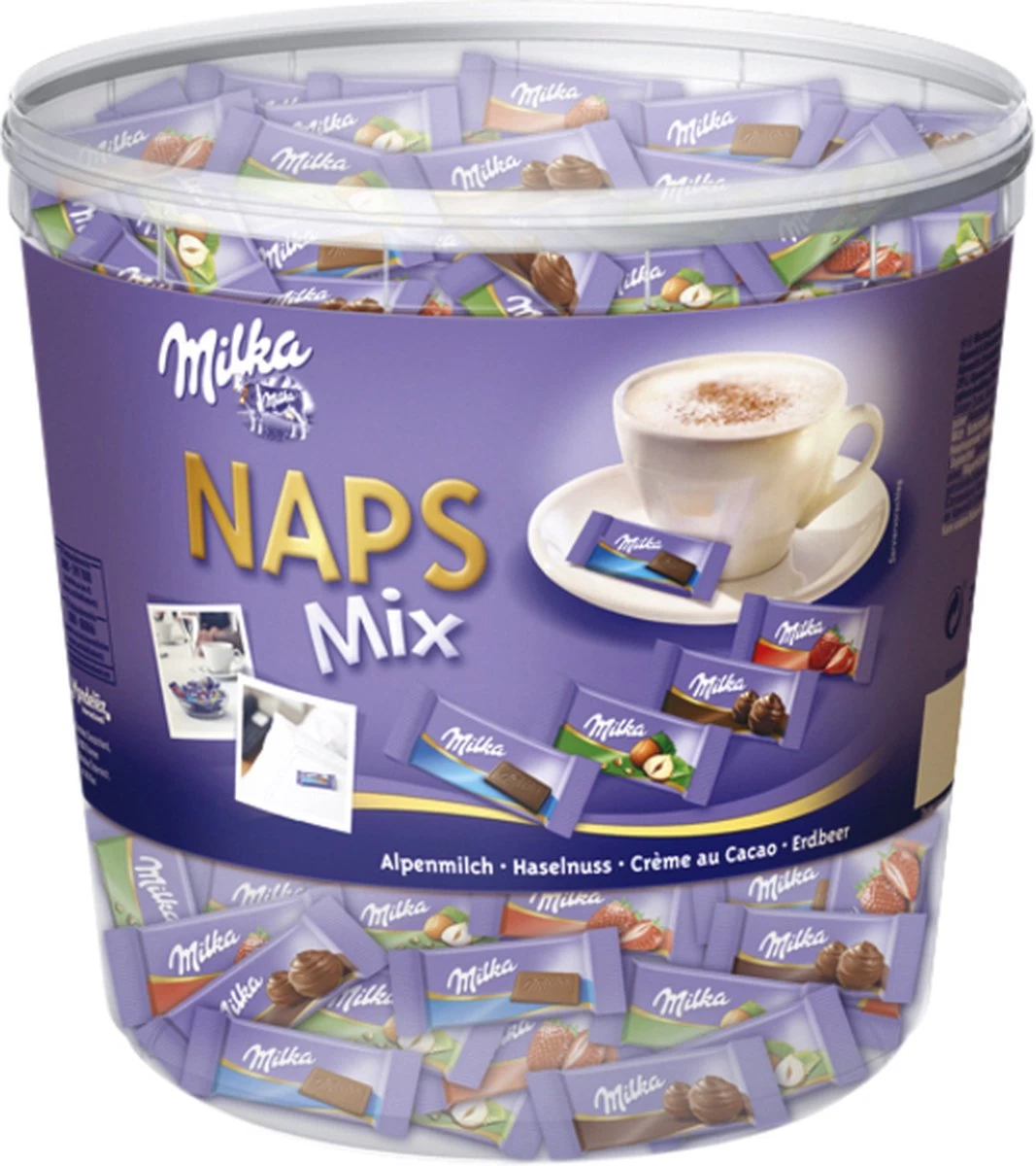 Milka Naps Mix - 207 Mini's 1 Milka Naps Mix - 207 Mini's