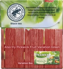 Pickwick Fruit Thee Variatie Rood - 12 X 20 Zakjes -Voedsel Winkel 1089x1200 1