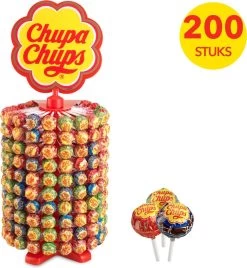 Chupa Chups - Wheel Best Of - Snoep - 200 Stuks -Voedsel Winkel 1106x1200
