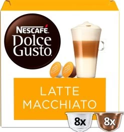 Nescafé Dolce Gusto Latte Macchiato Capsules - 48 Koffiecups -Voedsel Winkel 1124x1200