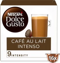 Nescafé Dolce Gusto Cafe Au Lait Intenso Capsules - 48 Koffiecups -Voedsel Winkel 1132x1200