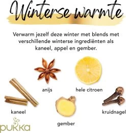 Pukka Thee Kerst Bewaardoos, Biologische Kruidenthee, Perfect Als Kerstcadeau - 30 Zakjes - 1 Stuk -Voedsel Winkel 1138x1200