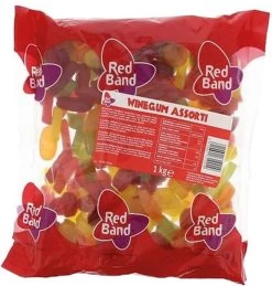 Red Band Winegums - 1 Kilo