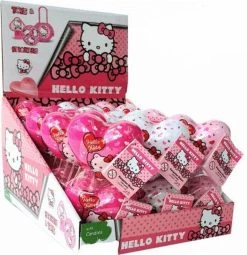 Hello Kitty Surprise Hearts- Surprise Hart- Uitdeel Cadeaus- Verjaardag- Feest- 24 Stuks