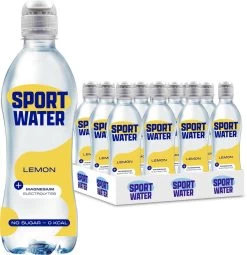 Sportwater Lemon 0,5ltr (12 Flesjes, Incl. Statiegeld & Verzendkosten)