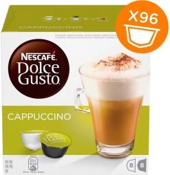 Nescafé Dolce Gusto Cappuccino - 6 X 16 Capsules -Voedsel Winkel 1171x1200 1