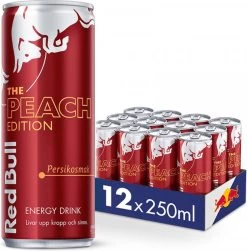 Red Bull Peach Edition (250 Ml) - 12 Stuks