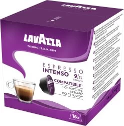 Lavazza Espresso Intenso Capsules - Geschikt Voor Dolce Gusto Apparaat - 16 Stuks X3 -Voedsel Winkel 1187x1200