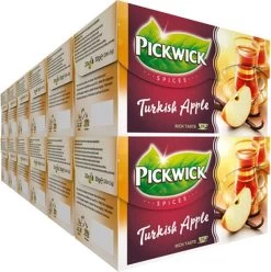 Pickwick Spices Turkish Apple Zwarte Thee - 12 X 20 Zakjes -Voedsel Winkel 1194x1200 1