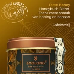Soolong South Africa Nr40 Rooibos Cadeau Of Proefpakket Met Vier Luxe Theeen - Losse Rooibos & Honeybush - Ideaal Als Relatiegeschenk, Proeverij Of Met Valentijnsdag - Assortiment 4stuks -Voedsel Winkel 1199x1200 5