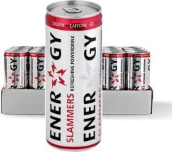 Slammers Energy Drink - 12x 250 Ml