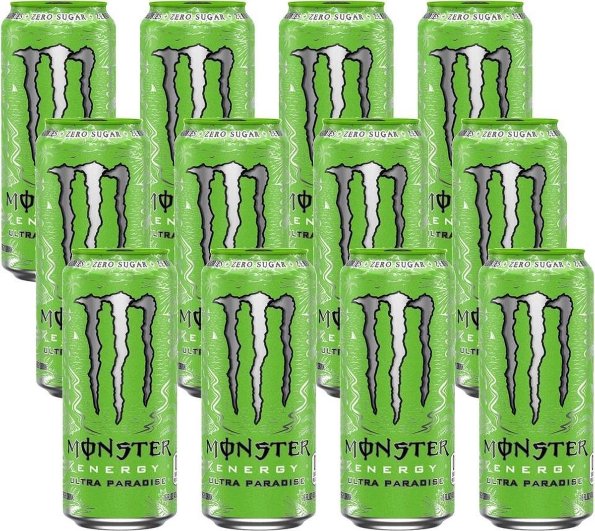 Monster Energy Drink Ultra Paradise - Suikervrij En Caloriearm - 12 X 500ml
