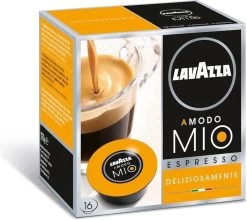 Lavazza A Modo Mio Delizioso Cups Grootverpakking - 16 X 16 Stuks -Voedsel Winkel 1200x1071