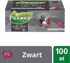 Pickwick Thee Earl Grey Pak Van 100 Stuks -Voedsel Winkel 1200x1072