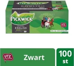 Merkloos Thee Pickwick Engelse Melange 100x2gr Met Envelop -Voedsel Winkel 1200x1073