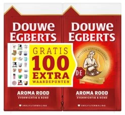 Douwe Egberts Aroma Rood Filterkoffie - Dubbelpak 6 X 1000 Gram -Voedsel Winkel 1200x1102