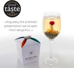 Theebloem - Nieuwe Theedrinken - Kado Tip - Kado Verpakking Thee - Flora Tea Thee Cadeau Giftbox Met 4 Theebloemen Assortiment -Kado Tip - Thee Cadeau - Thee -Voedsel Winkel 1200x1105 8