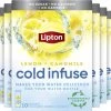 Lipton Cold Infuse Lemon & Camomile, Smaak Voor Koud Water Zonder Suiker En Calorieën - 6 X 10 Zakjes - NL-BIO-01