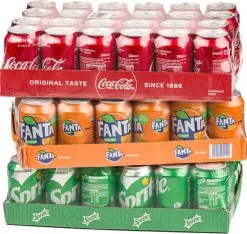Coca-Cola Frisdrank Triple Pack Blik 3x 24x330 Ml EU