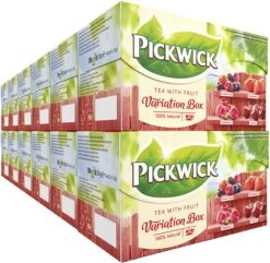 Pickwick Fruit Thee Variatie Rood - 12 X 20 Zakjes