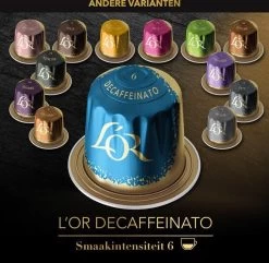 L'OR Espresso Decaffeinato Koffiecups - Intensiteit 6/12 - 10 X 10 Capsules -Voedsel Winkel 1200x1173 3