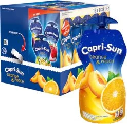 Capri-Sun - Orange & Peach - 15x 330ml -Voedsel Winkel 1200x1175 1