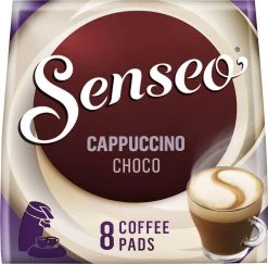 Senseo Cappuccino Choco Koffiepads - 2/9 Intensiteit - 4 X 8 Pads -Voedsel Winkel 1200x1180 1