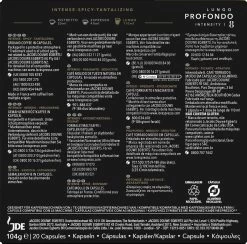 L'OR Lungo Profondo Koffiecups - Intensiteit 8/12 - 10 X 20 Capsules -Voedsel Winkel 1200x1186 3