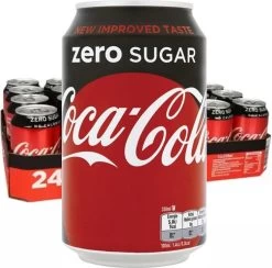Coca-Cola Coca Cola Zero Sugar Blikjes Tray - 24 X 33cl