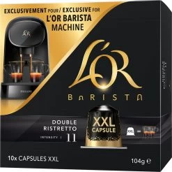L'OR BARISTA XXL Ristretto (11) - 5 X 10 Koffiecups -Voedsel Winkel 1200x1197 3
