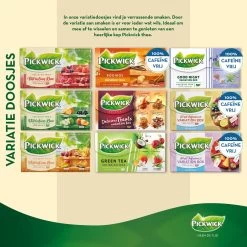 Pickwick Groene Thee Variatiebox - 12 X 20 Zakjes -Voedsel Winkel 1200x1200 217