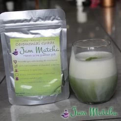 Biologische Matcha Poeder 50 Gram - CEREMONIAL GRADE - JamMatcha Groene Thee - Matcha Thee -Voedsel Winkel 1200x1200 270