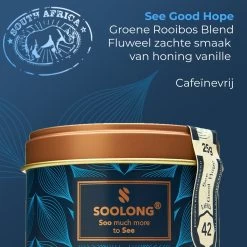 Soolong South Africa Nr40 Rooibos Cadeau Of Proefpakket Met Vier Luxe Theeen - Losse Rooibos & Honeybush - Ideaal Als Relatiegeschenk, Proeverij Of Met Valentijnsdag - Assortiment 4stuks -Voedsel Winkel 1200x1200 287