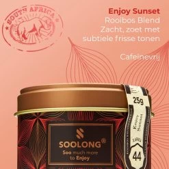 Soolong South Africa Nr40 Rooibos Cadeau Of Proefpakket Met Vier Luxe Theeen - Losse Rooibos & Honeybush - Ideaal Als Relatiegeschenk, Proeverij Of Met Valentijnsdag - Assortiment 4stuks -Voedsel Winkel 1200x1200 289