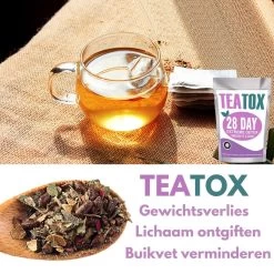 TeaTox™ 28 Dagen Afvallen Detox - Thee - Detox + E-book 30 Recepten 18 TeaTox™ 28 Dagen Afvallen Detox - Thee - Detox + E-book 30 Recepten -Voedsel Winkel 1200x1200 335