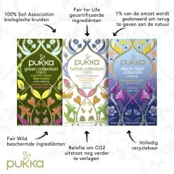 Pukka Collections Thee Bundel, Biologische Kruidenthee Selectie - 3 X 20 Zakjes - NL-BIO-01 -Voedsel Winkel 1200x1200 355