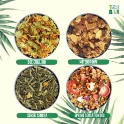 Houten Theekist Gevulde Theedoos Met 16 Blikjes Tea Bar Thee Theecadeau - Losse Thee G - 50 Koppen Per 100 Gram -Voedsel Winkel 1200x1200 370