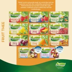 Pickwick Bosvruchten Fruit Thee - 12 X 20 Zakjes -Voedsel Winkel 1200x1200 393