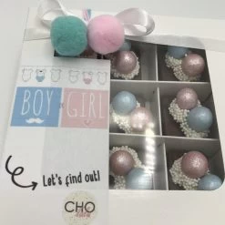 Cho-lala Gender Reveal Bonbons Meisje | Chocoladecadeau Gender Reveal | Babyshower | Boy Or Girl, Let's Find Out | 9 Stuks Met Roze Vulling 8 Cho-lala Gender Reveal Bonbons Meisje | Chocoladecadeau Gender Reveal | Babyshower | Boy Or Girl, Let's Find Out | 9 Stuks Met Roze Vulling -Voedsel Winkel 1200x1200 413
