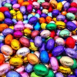 Paaseitjes | Originele Bakkers Staniol Eitjes | Assortiment Met Meer Dan 15 Smaken | Paaschocola | 500 Gram