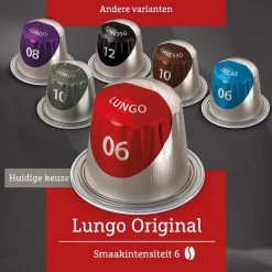 Douwe Egberts Lungo Original Koffiecups - Intensiteit 6/12 - 10 X 20 Capsules -Voedsel Winkel 1200x1200 49