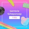 Merkloos Mijn Snoepgoed - Gemixte Snoepjes - 1 Kilo - Tiktok Trend - Zoet & Zuur - Hard En Zacht - Schepsnoep - Snoepgoed - Snoep - Cadeautje - Geschenk - Voor Hem - Voor Haar