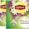 Lipton Jasmijn Groene Thee, Met Een Kruidige, Zachte Smaak En Lichte, Bloemige Afdronk - 4 X 20 Zakjes - PL-EKO-03