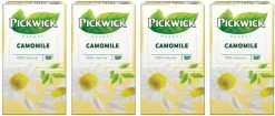 Pickwick Camomile Kruidenthee - 4 X 20 Zakjes -Voedsel Winkel 1200x510