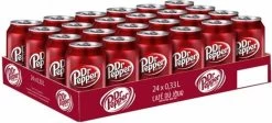 Dr Pepper Regular 24 Stuks 33cl -Voedsel Winkel 1200x544
