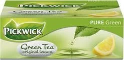Pickwick Drank: Theezakje 2 Gr Groene Thee Lemon Pk 100 -Voedsel Winkel 1200x590