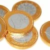 Euro Chocolademunten - 38 Mm - 1 Kg