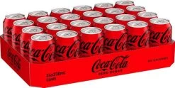 Coca-Cola Coca Cola Zero Sugar Blikjes Tray - 24 X 33cl -Voedsel Winkel 1200x601 2