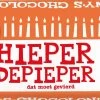 Tony's Chocolonely Chocolade Reep Melk Karamel Zeezout - Zeg 't Met Een Reep "Hieperdepieper" - 180 Gram